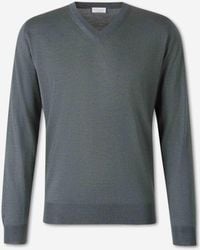Santa Eulalia - V-Neck Sweater - Lyst