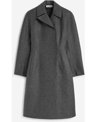 Jil Sander - Long Wool Coat - Lyst