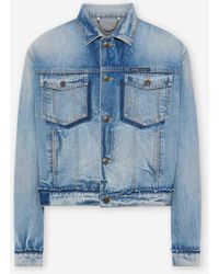 Maison Margiela - Cotton Denim Jacket - Lyst
