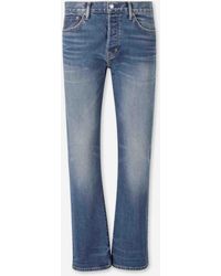 Tom Ford - Cotton Straight Leg Jeans - Lyst