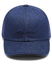 Santoni - Cappello Da Baseball Da Uomo - Lyst