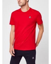 Le Coq Sportif - ESS Tee Ss N°3 M Pur Rouge - Lyst