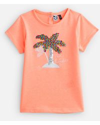 3 POMMES T-Shirt 3Q10122 - Naranja