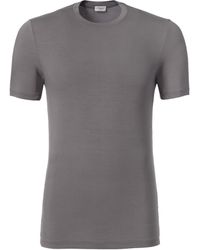 Zimmerli Crew-neck T-shirt - Grey