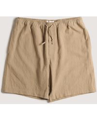 Satta Linen Flow Shorts - Natural