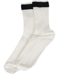 Valentino Socks - White