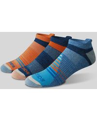 Saucony - Inferno Merino Wool Blend No Show 3-pack Sock - Lyst