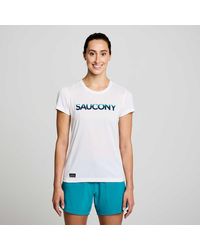 Saucony - Stopwatch Graphic Short Sleeve - Lyst