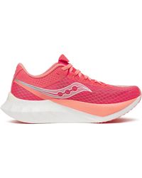 Saucony - Endorphin Pro 4 Coral - Lyst