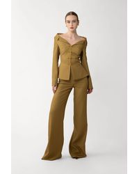 SAU LEE - Niope Crepe Pant - Lyst