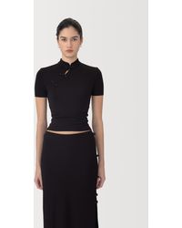 SAU LEE - Timo Jersey Top - Lyst