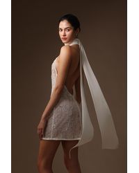 SAU LEE - Donna Lace Mini Dress - Lyst