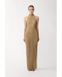 SAU LEE - Santana Crystal Dress - Lyst