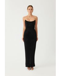 SAU LEE - Vesper Crystal Gown - Lyst