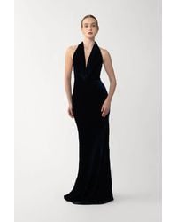 SAU LEE - Pearl Velvet Gown - Lyst