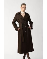SAU LEE - Nevada Trench Coat - Lyst