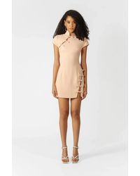SAU LEE - Iris Mini Dress - Lyst