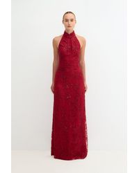 SAU LEE - Grace Embellished Maxi Dress - Lyst