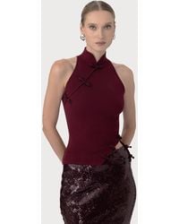 SAU LEE - Dunn Knit Top - Lyst