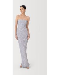 SAU LEE - Tilly Strapless Maxi Dress - Lyst