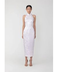 SAU LEE - Jill Chinese Jacquard Pencil Dress - Lyst
