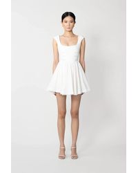 SAU LEE - Holly Mini Dress - Lyst