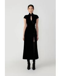 SAU LEE - Vanessa Midi Dress - Lyst