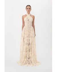 SAU LEE - Hallie Lace Gown - Lyst