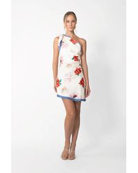 SAU LEE - Elba Mini Dress - Lyst