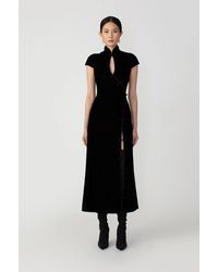 SAU LEE - Vanessa Midi Dress - Lyst