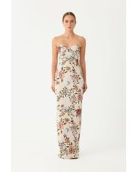 SAU LEE - Maren Brocade Gown - Lyst