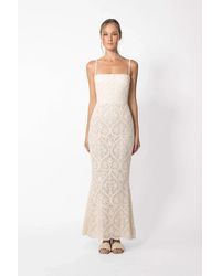 SAU LEE - Amare Crochet Dress - Lyst