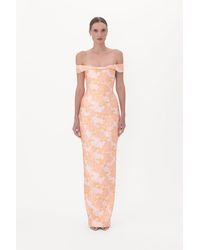 SAU LEE - Joanna Jacquard Gown - Lyst