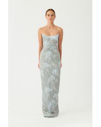 SAU LEE - Savie Jacquard Gown - Lyst
