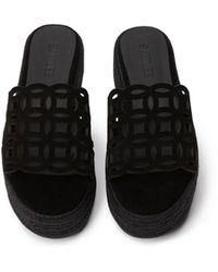 SAU LEE - Ming Suede Sandal - Lyst