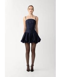 SAU LEE - Maddie Mini Dress - Lyst