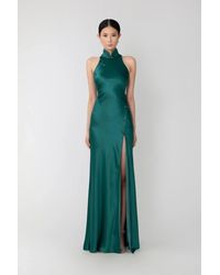 SAU LEE - Phoebe Satin Gown - Lyst