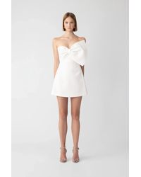 SAU LEE - Elly Mini Dress - Lyst