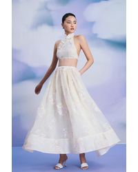 SAU LEE - Valentina Maxi Skirt - Lyst
