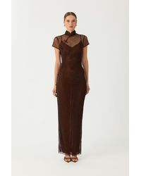 SAU LEE - Ming Crystal Dress - Lyst