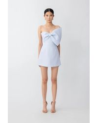 SAU LEE - Elly Mini Dress - Lyst