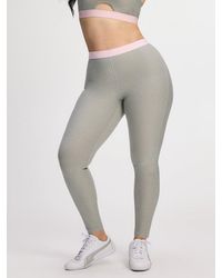 Savage X - Supple Flex High-waist Logo Band Legging - Lyst