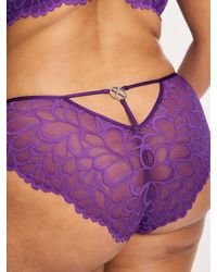 Savage X - Savage Not Sorry Lace Cheeky Knickers - Lyst