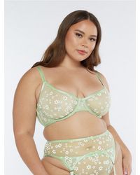 Savage X - Puff Daisy Unlined Bra - Lyst