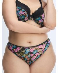 Savage X - Hopelace Romantic High-leg Bikini Knickers - Lyst