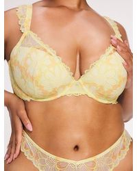 Savage X - Daisy Riot Lace Lightly Lined Plunge Bra - Lyst