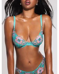 Savage X - Floral Trip Lace Unlined Plunge Bra - Lyst