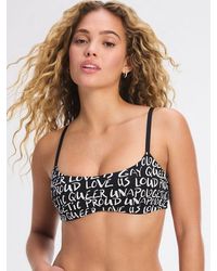 Savage X - Cotton Essentials Scoop-neck Bralette - Lyst