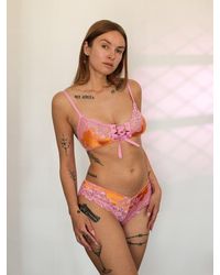 Savage X - Lace'd Up Bralette - Lyst