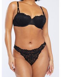 Savage X - Savage Not Sorry Lace Thong - Lyst